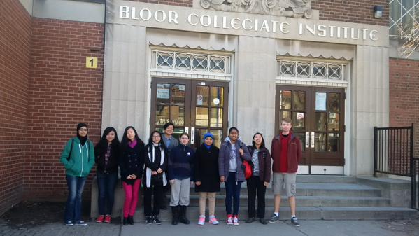 Du học Canada - Trung học Bloor Collegiate Institute, Toronto District School Board